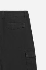 PANTALONE CARGO BASIC NERO
