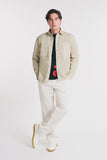 OVERSHIRT IN COTONE BEIGE - Sonnybono
