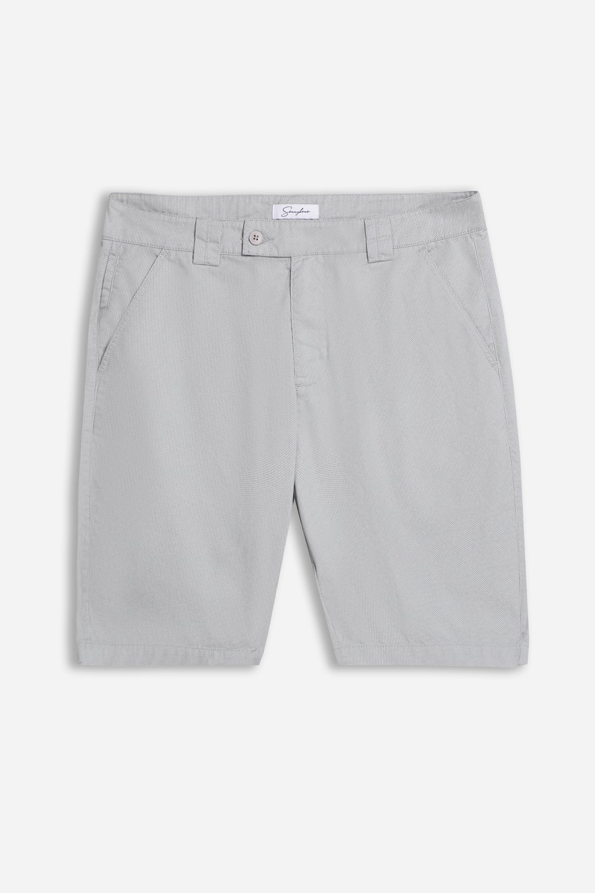 BERMUDA CHINOS GRIGIO CHIARO