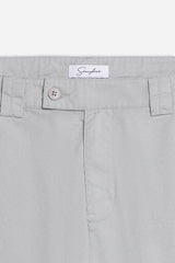 BERMUDA CHINOS GRIGIO CHIARO