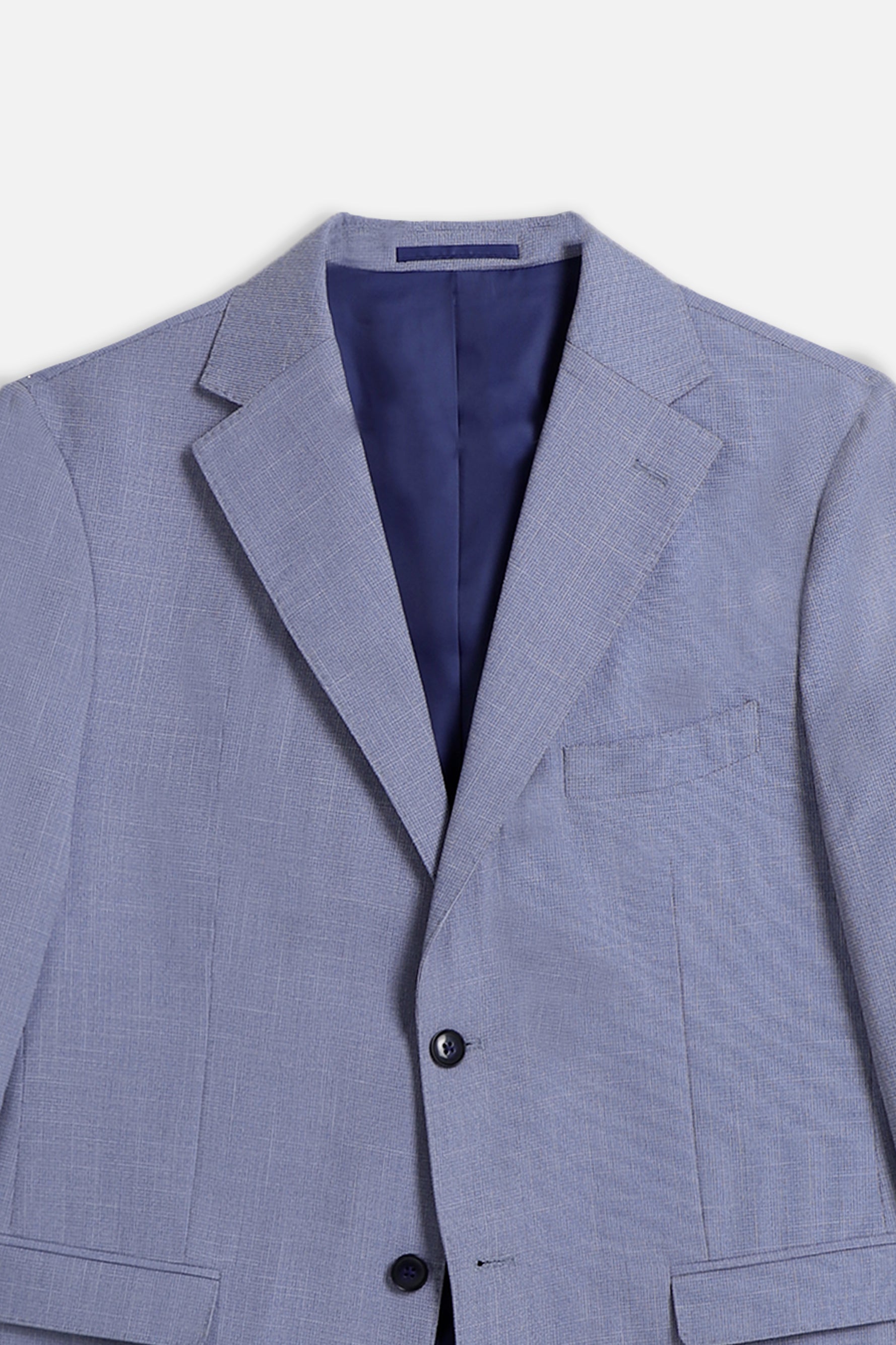 GIACCA DA ABITO COMFORT FIT CELESTE