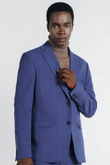 GIACCA DA ABITO A QUADRI BLUETTE