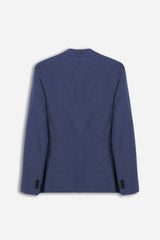 GIACCA DA ABITO IN MISTO LINO BLEU