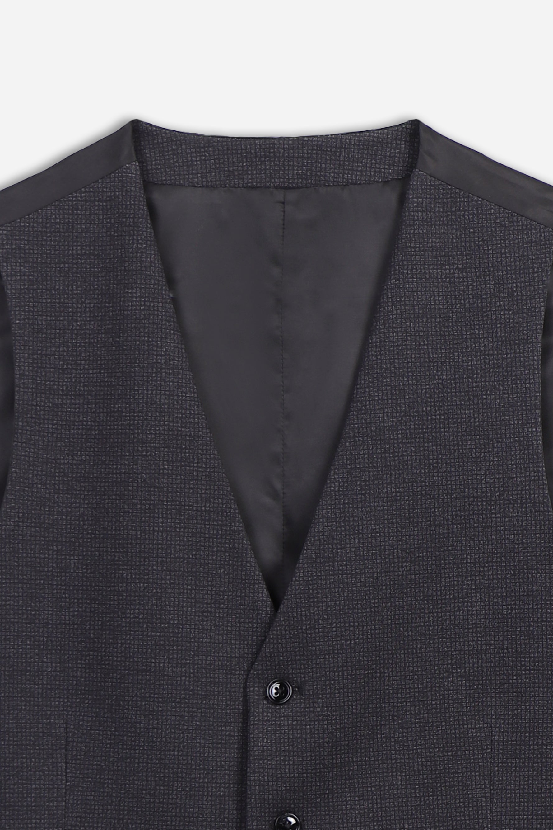 GILET IN PUNTO MILANO F ANTRACITE