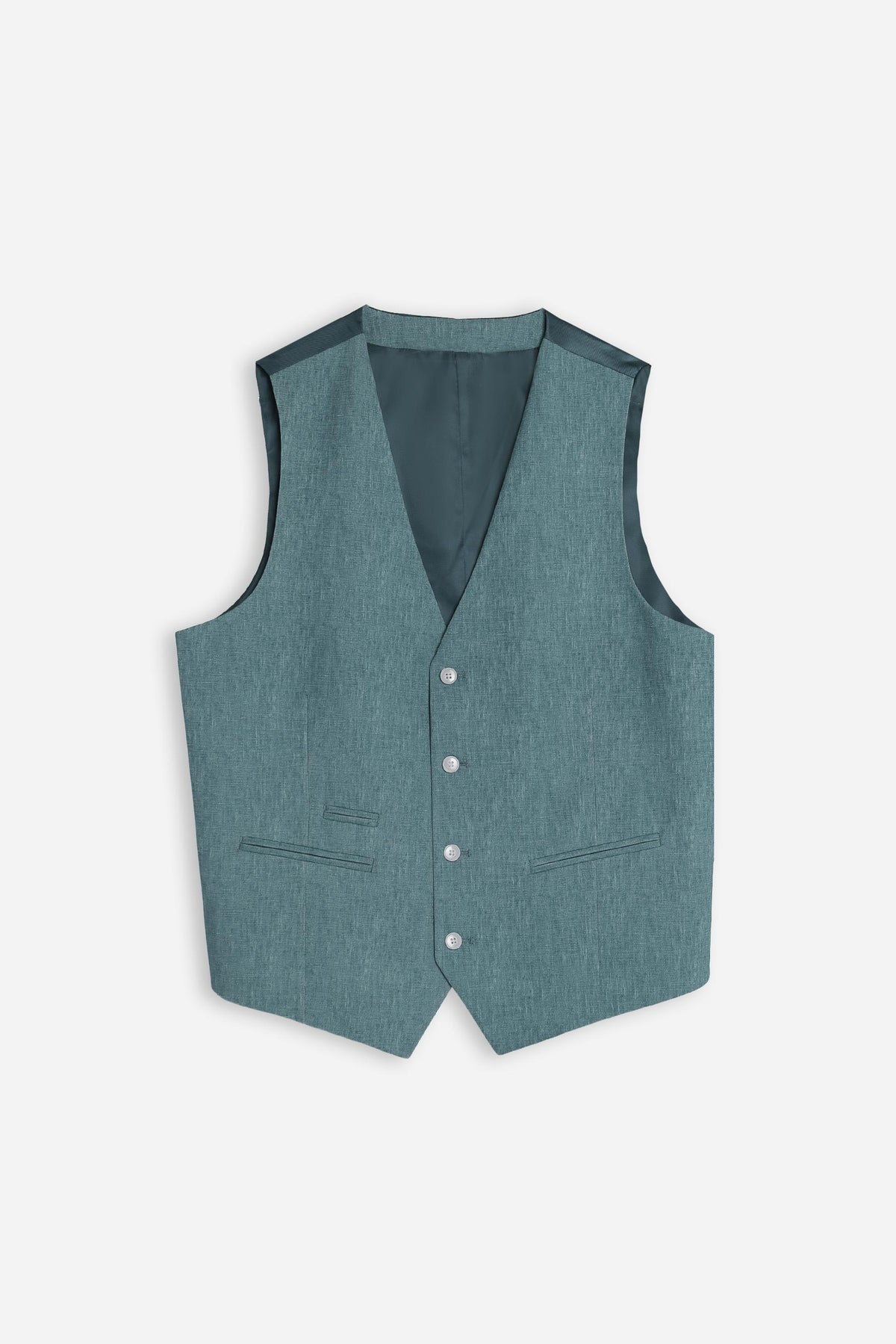 GILET IN PUNTO MILANO VERDE
