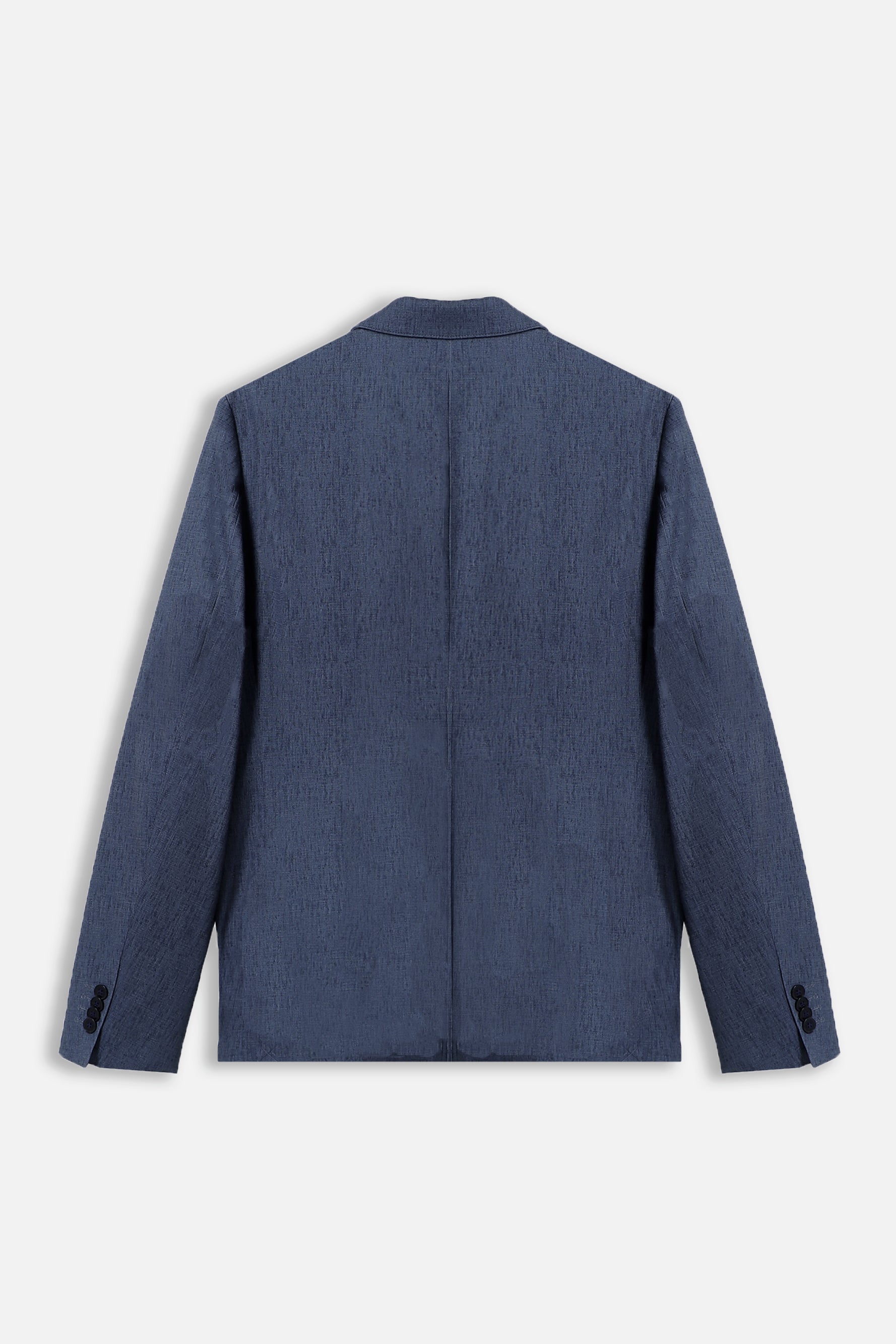 GIACCA SLIM FIT IN PUNTO MILANO BLEU