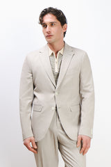 GIACCA DA ABITO IN PUNTO MILANO BEIGE
