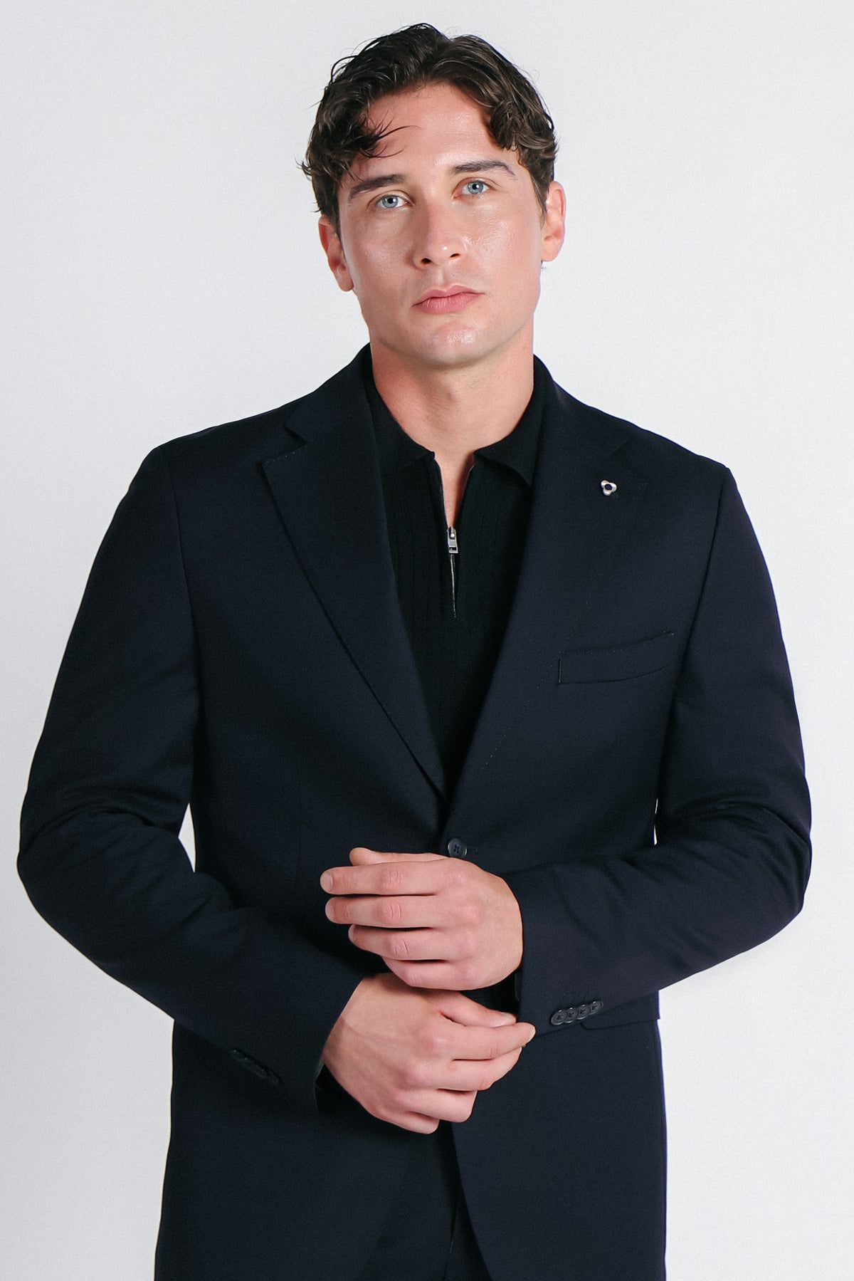 GIACCA DA ABITO SLIM FIT BLEU