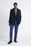 CAPPOTTO DOPPIO PETTO BLEU - Sonnybono