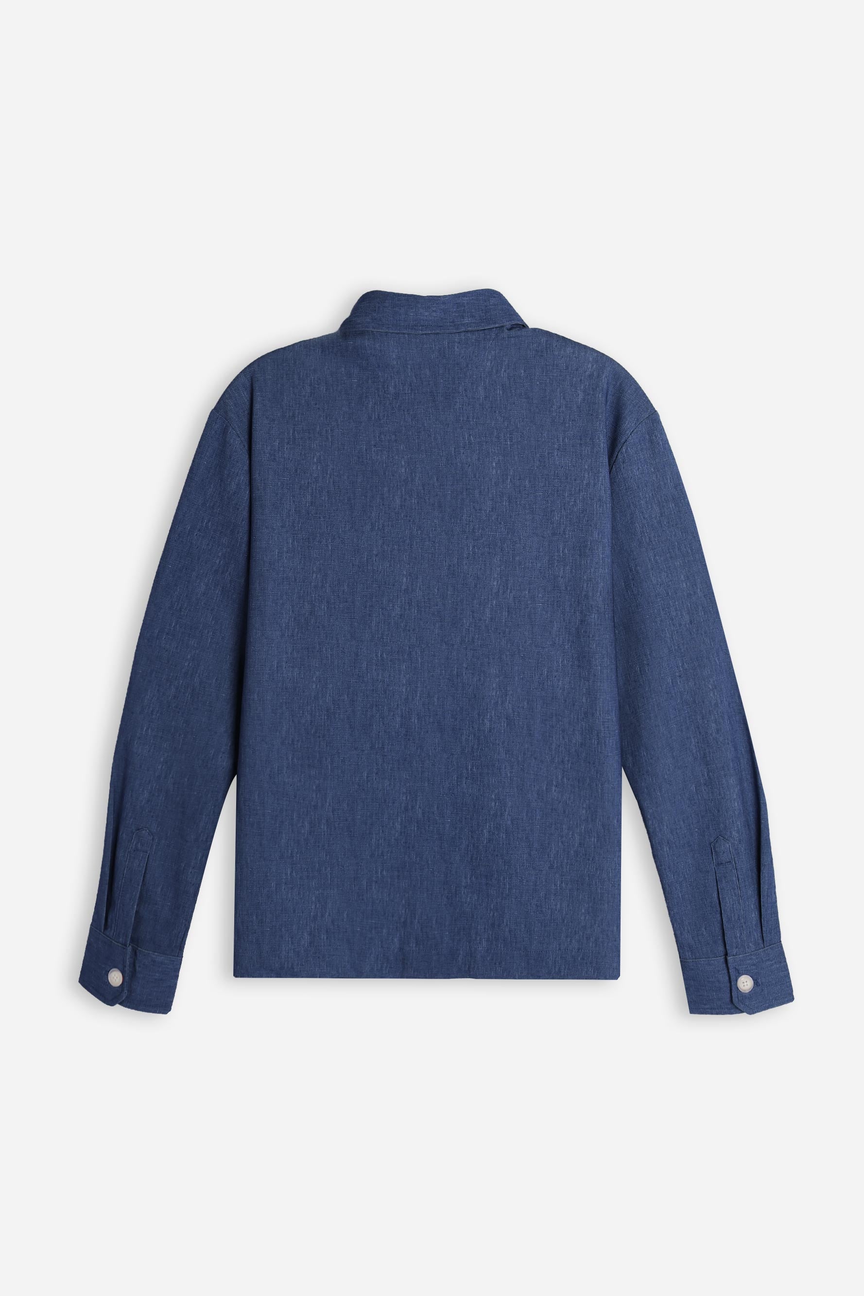 OVERSHIRT IN PUNTO MILANO BLEU