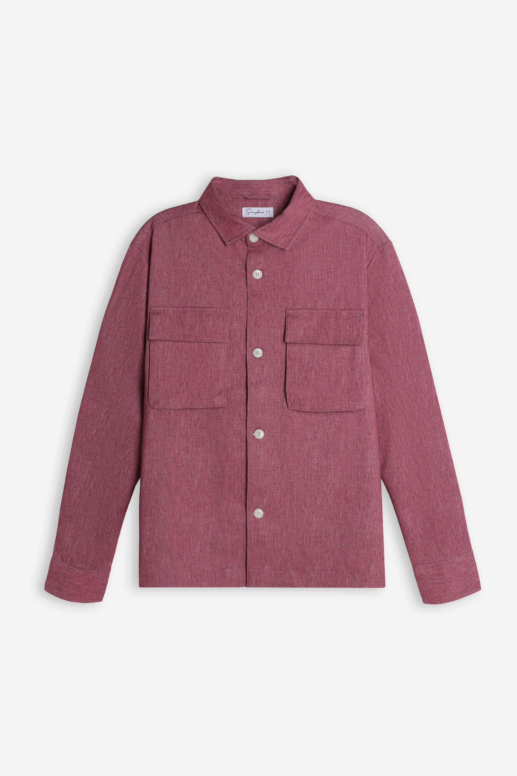 OVERSHIRT IN PUNTO MILANO ROSSO