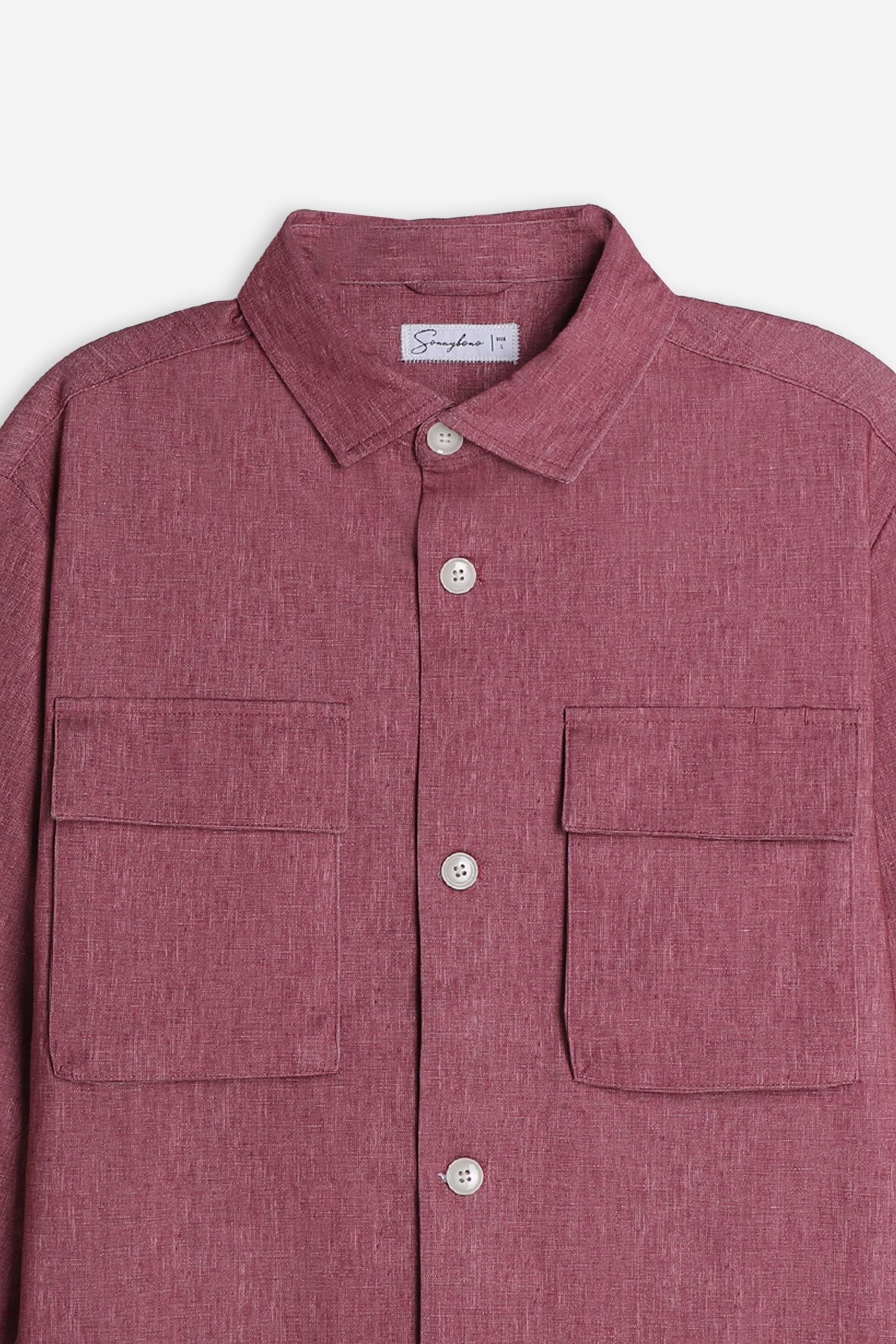 OVERSHIRT IN PUNTO MILANO ROSSO