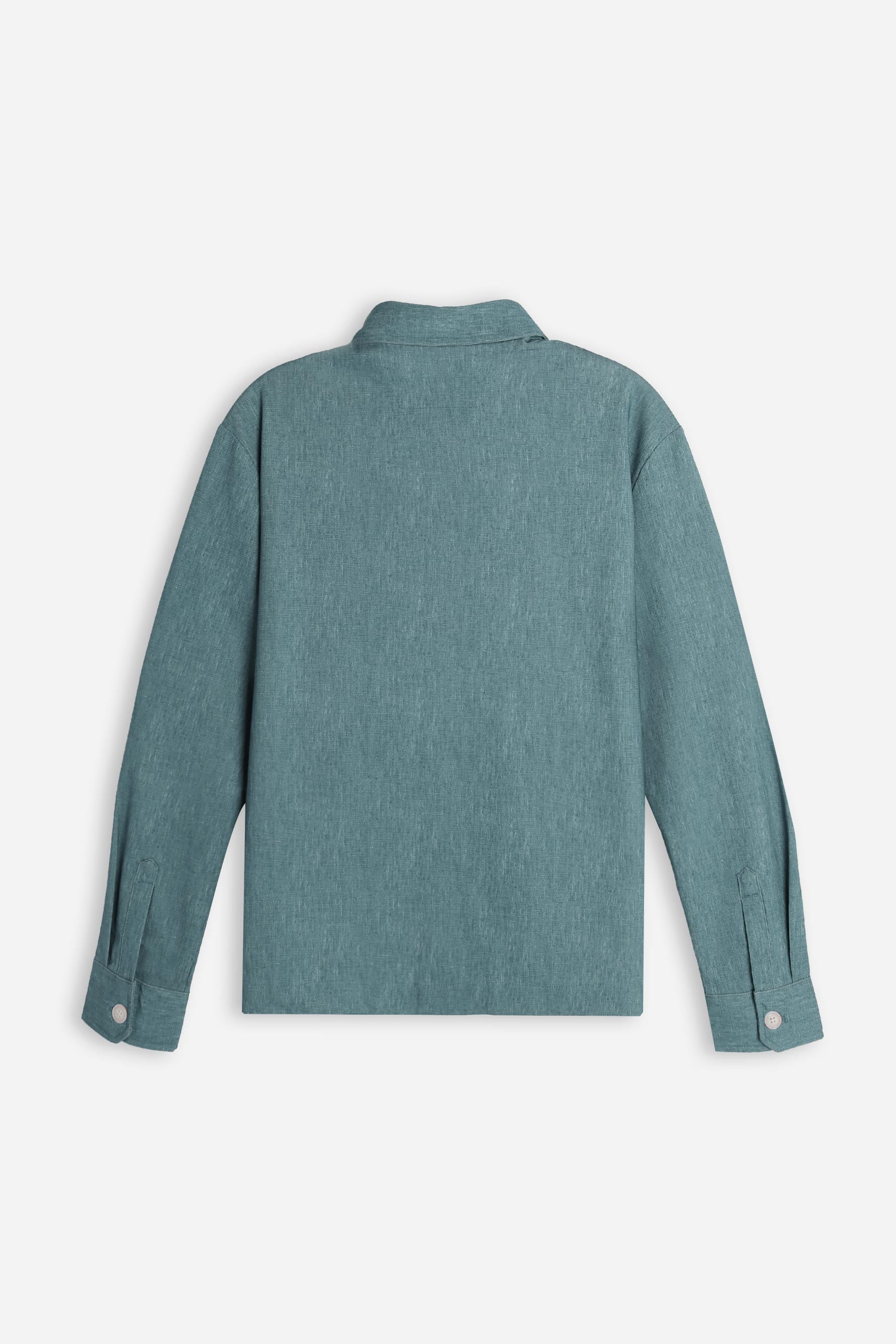 OVERSHIRT IN PUNTO MILANO VERDE