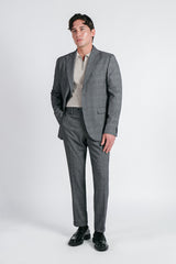 PANTALONE DA ABITO COMFORT FIT GRIGIO