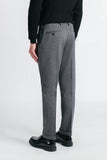 PANTALONE DA ABITO PUNTO MILANO GRIGIO MEDIO - Sonnybono