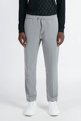PANTALONE JOGGER CON ELASTICO IN VITA M G.CHIARO