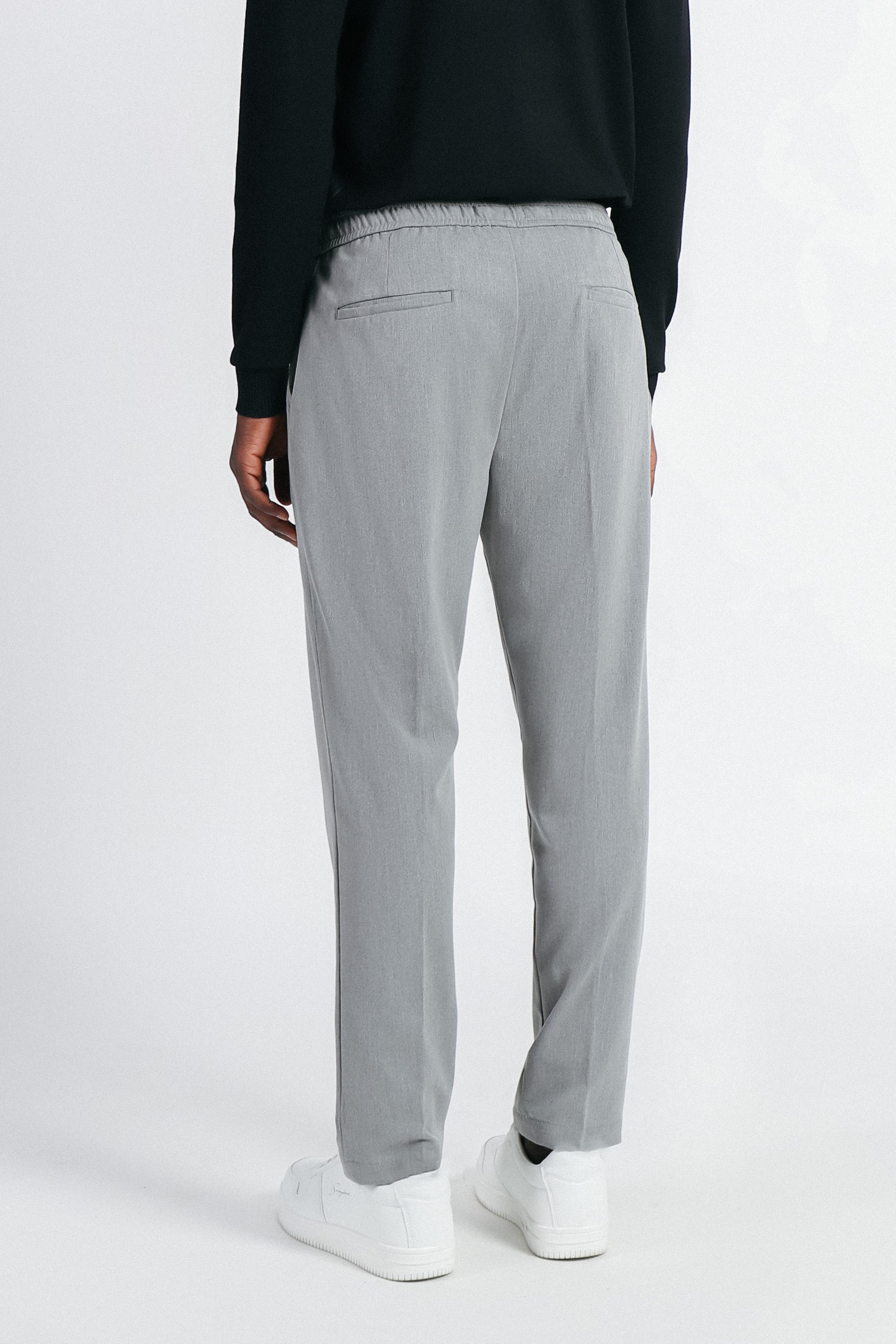 PANTALONE JOGGER CON ELASTICO IN VITA M G.CHIARO