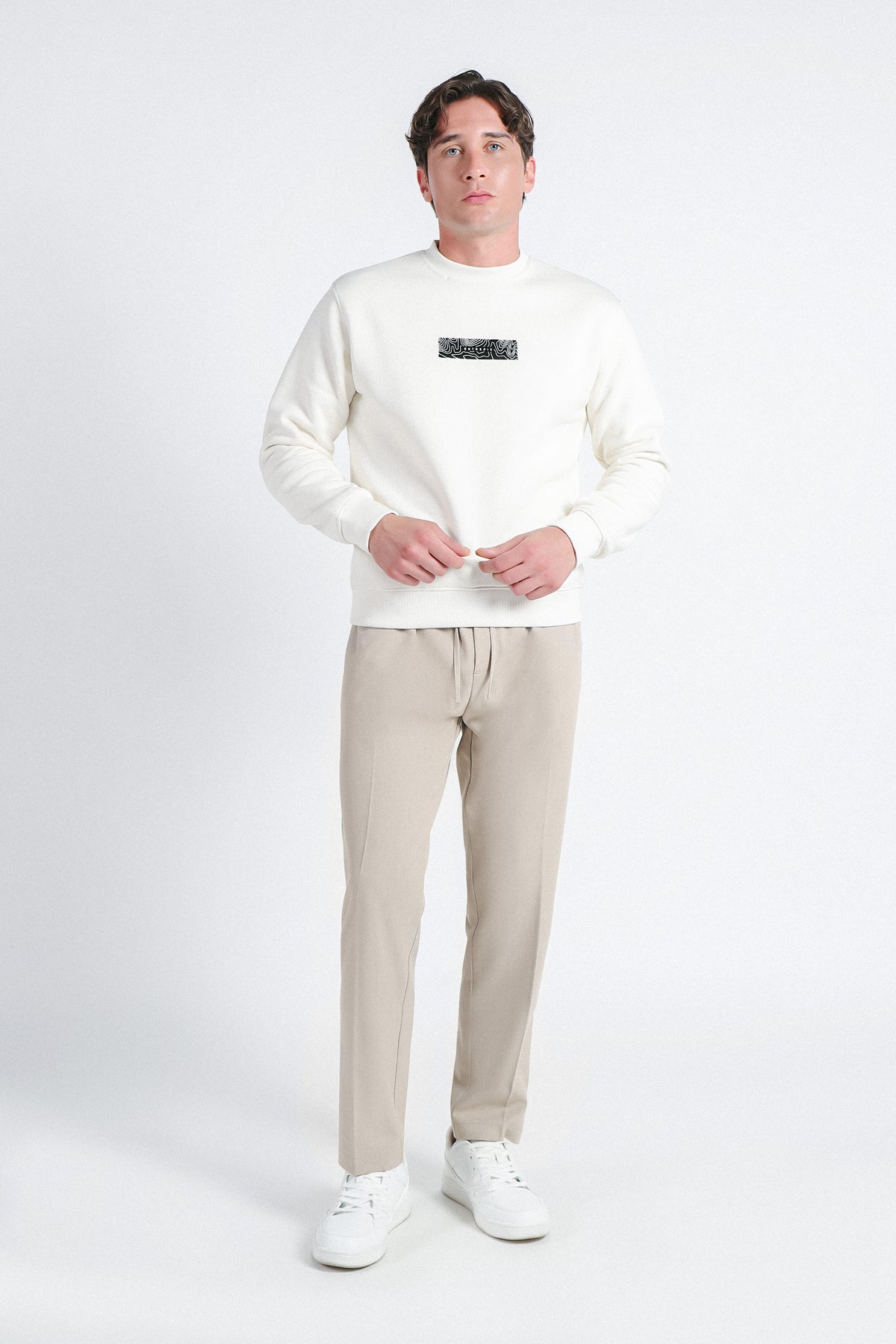 PANTALONE JOGGER CON ELASTICO IN VITA M B.GE CH