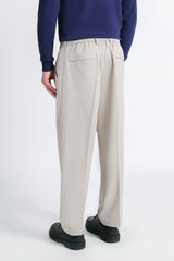 PANTALONE JOGGER BASIC BEIGE CHIARO