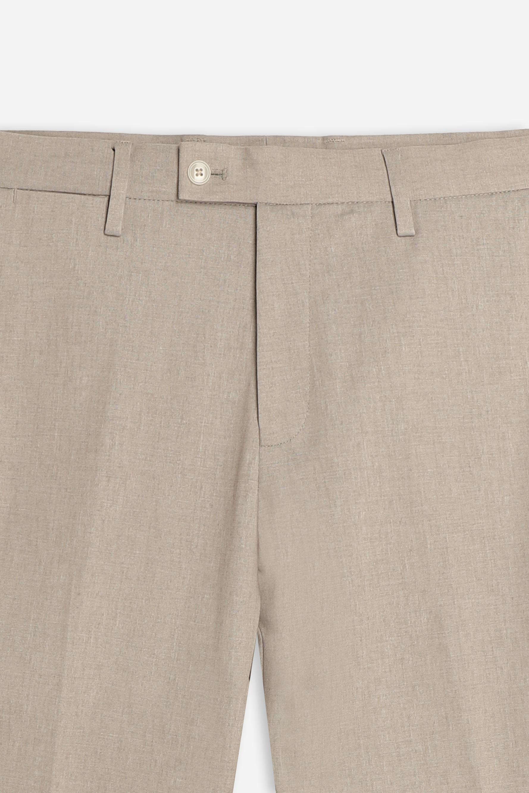 PANTALONE DA ABITO IN PUNTO MILANO BEIGE