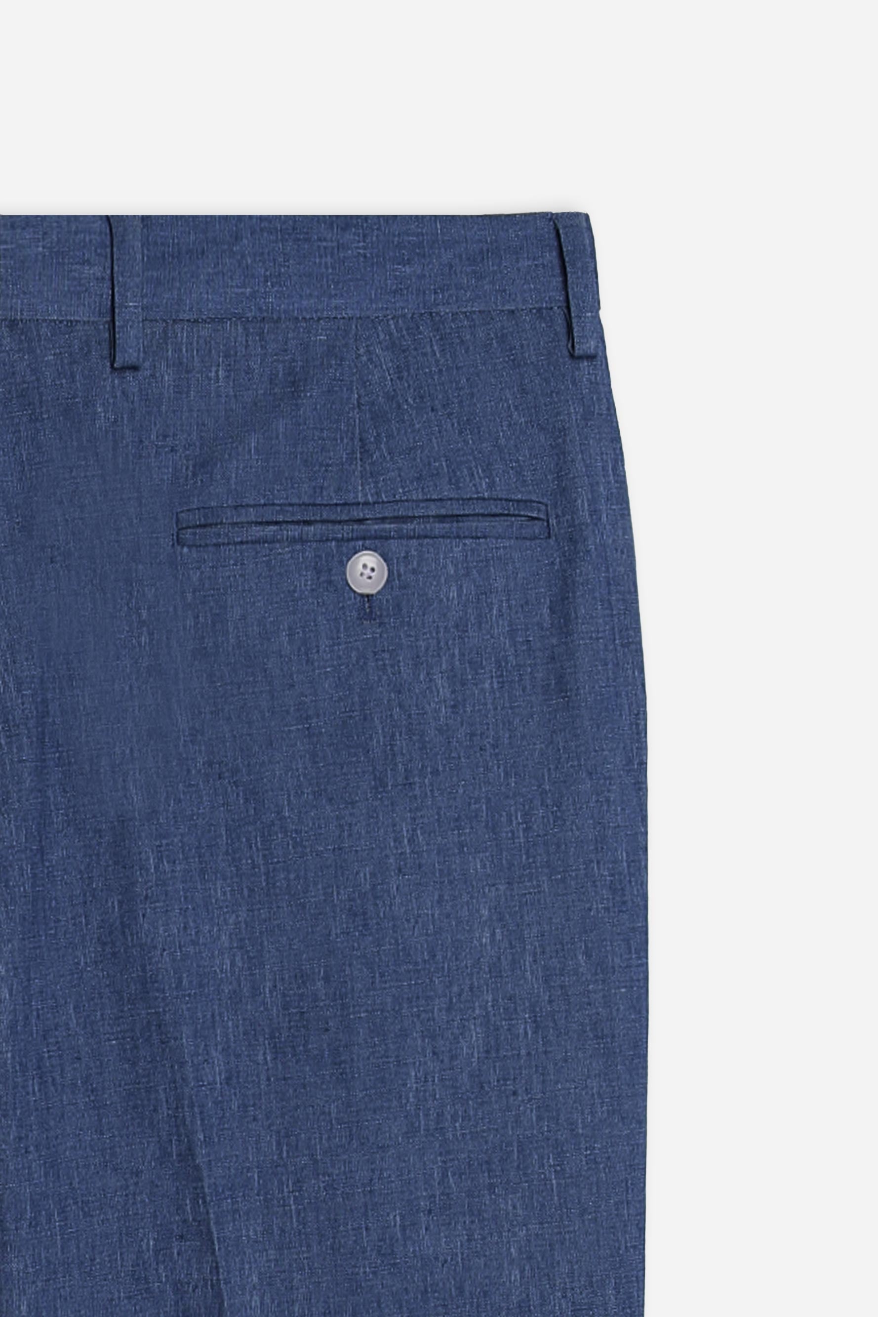 PANTALONE DA ABITO IN PUNTO MILANO BLEU - Sonnybono