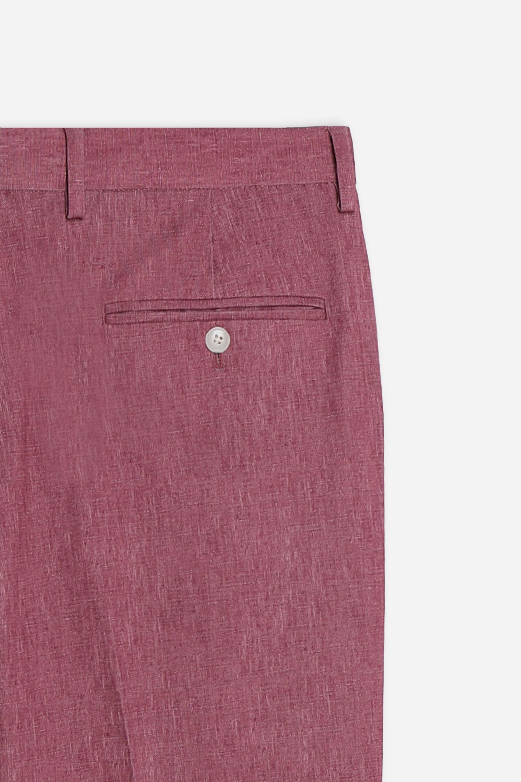 PANTALONE DA ABITO IN PUNTO MILANO ROSSO - Sonnybono