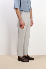 PANTALONE DA ABITO SENZA RISVOLTO GRIGIO