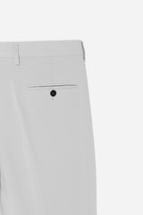 PANTALONE DA ABITO CON RISVOLTO GRIGIO - Sonnybono