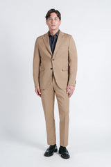 PANTALONE DA ABITO SLIM FIT BISCOTTO