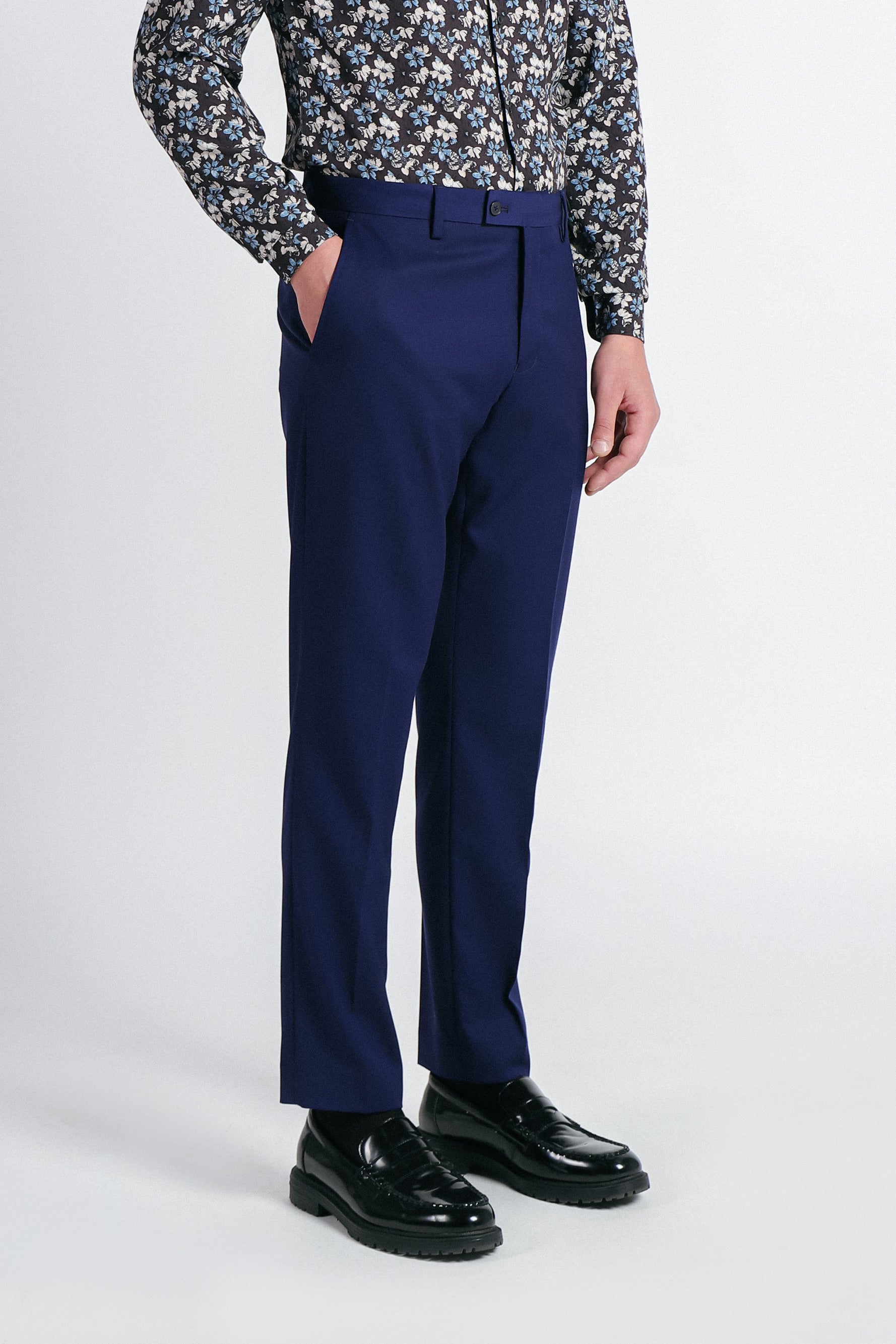 PANTALONE DA ABITO SLIM FIT BLUETTE