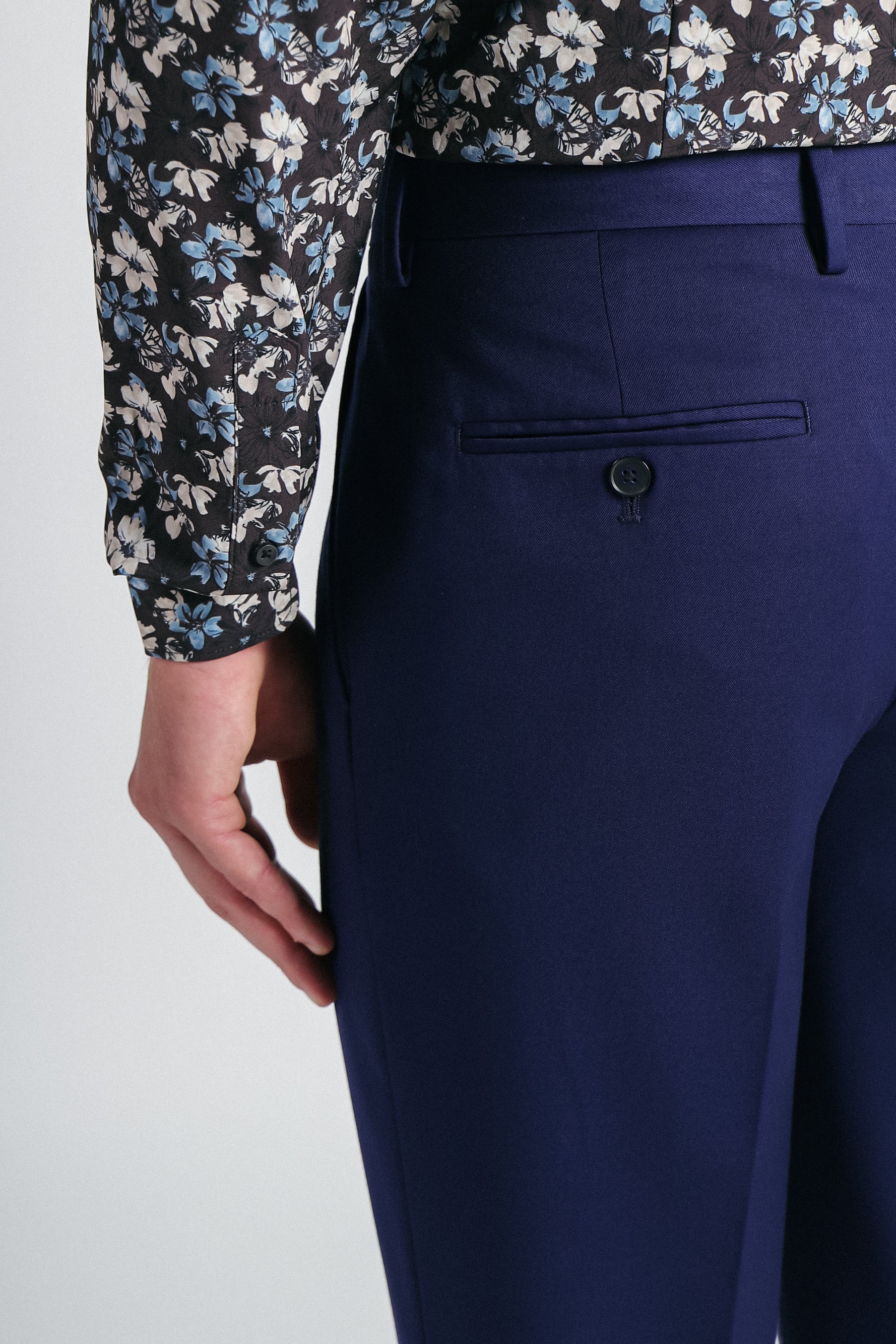 PANTALONE DA ABITO SLIM FIT BLUETTE