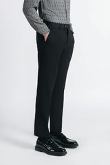 PANTALONE DA ABITO SLIM FIT NERO