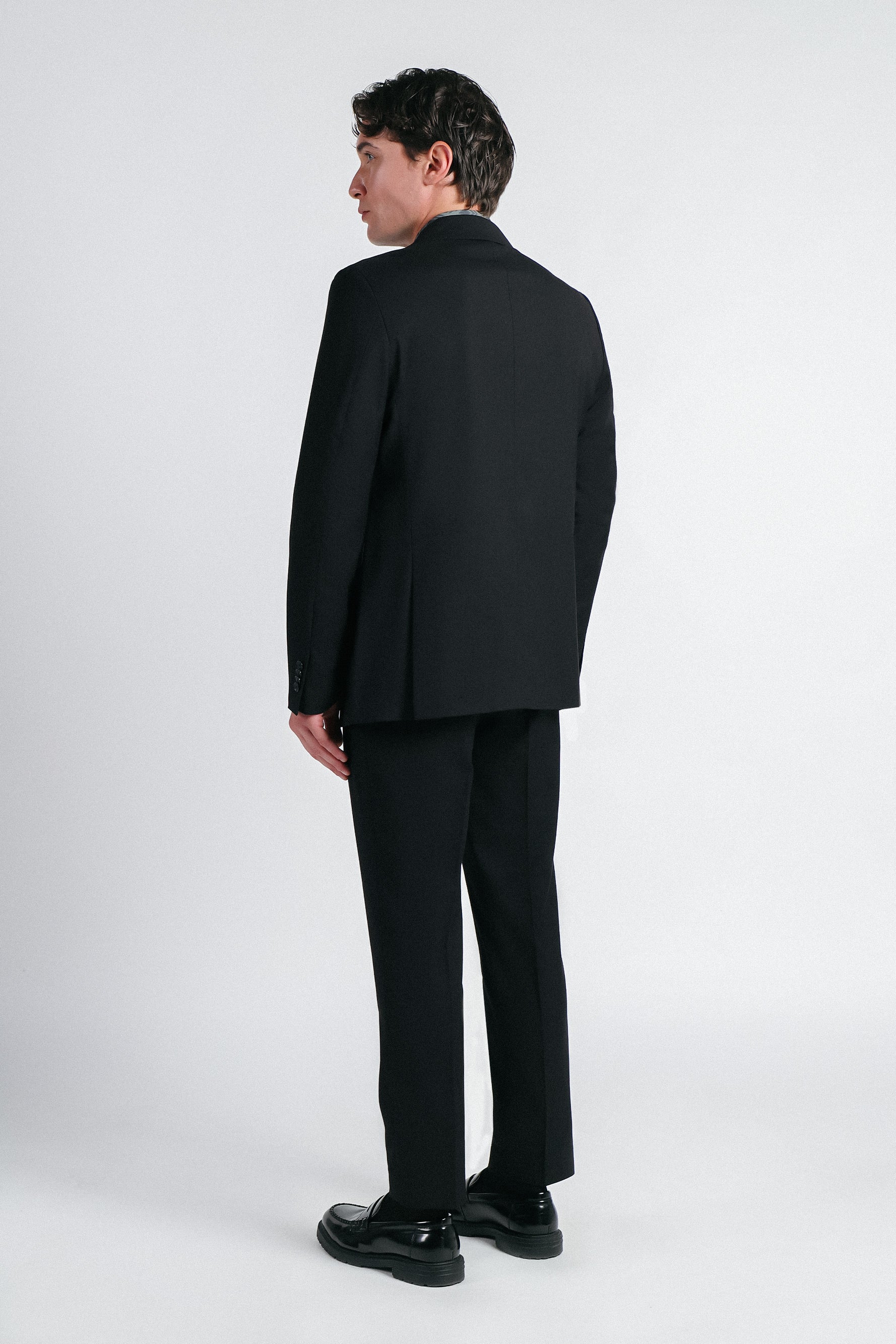 PANTALONE DA ABITO SLIM FIT NERO