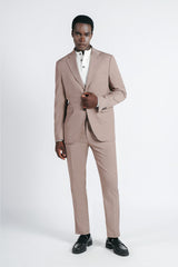 PANTALONE DA ABITO SLIM FIT M TORTORA