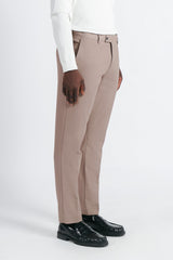 PANTALONE DA ABITO SLIM FIT M TORTORA