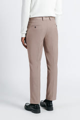 PANTALONE DA ABITO SLIM FIT M TORTORA