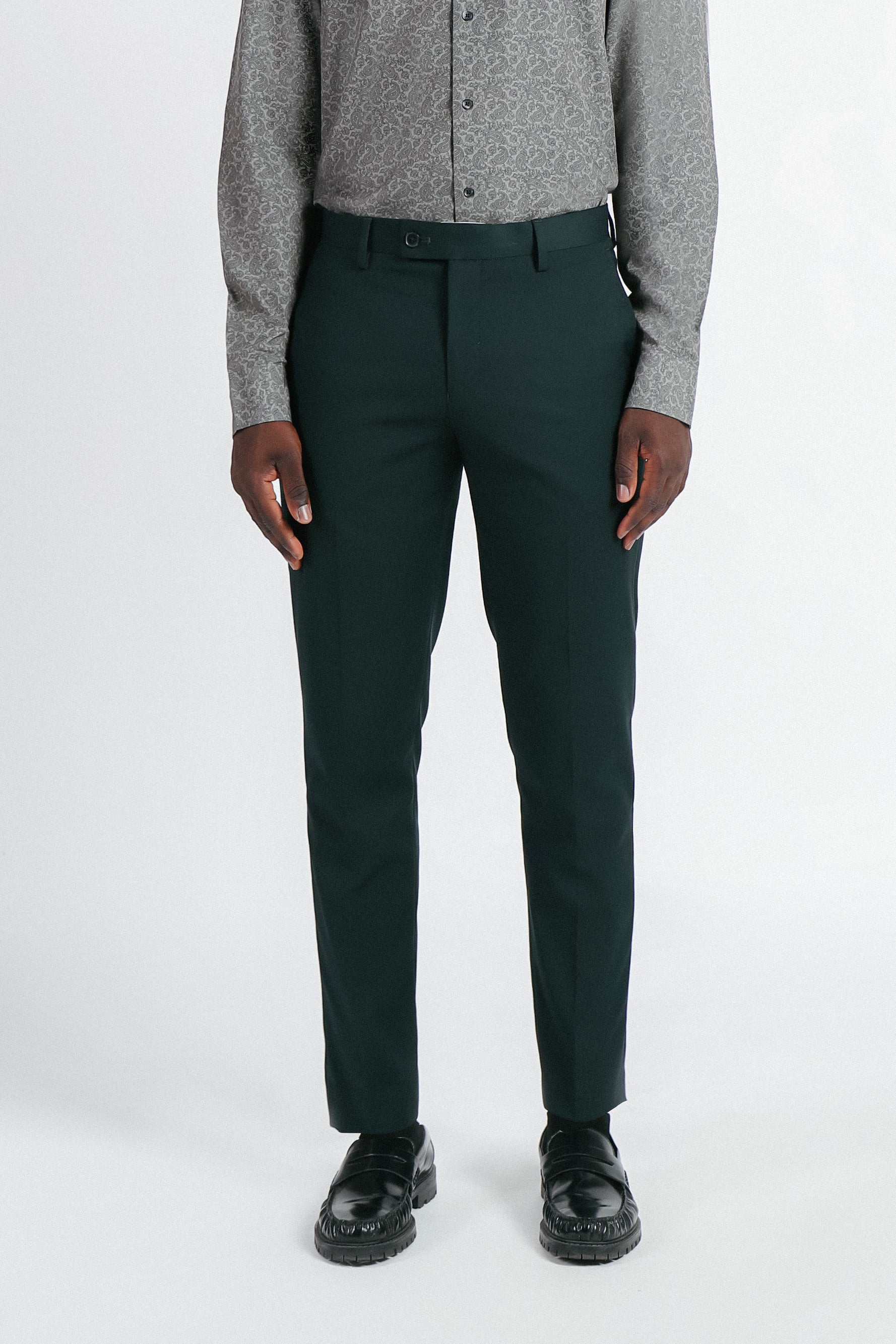 PANTALONE DA ABITO SLIM FIT VERDONE