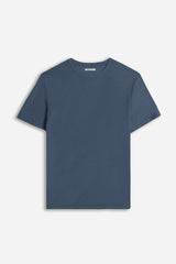 T-SHIRT GIROCOLLO SLUB DENIM - Sonnybono