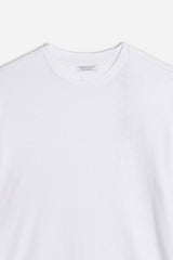 T-SHIRT GIROCOLLO SLUB BIANCO - Sonnybono
