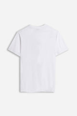 T-SHIRT GIROCOLLO SLUB BIANCO - Sonnybono