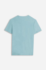 T-SHIRT GIROCOLLO SLUB POLVERE - Sonnybono