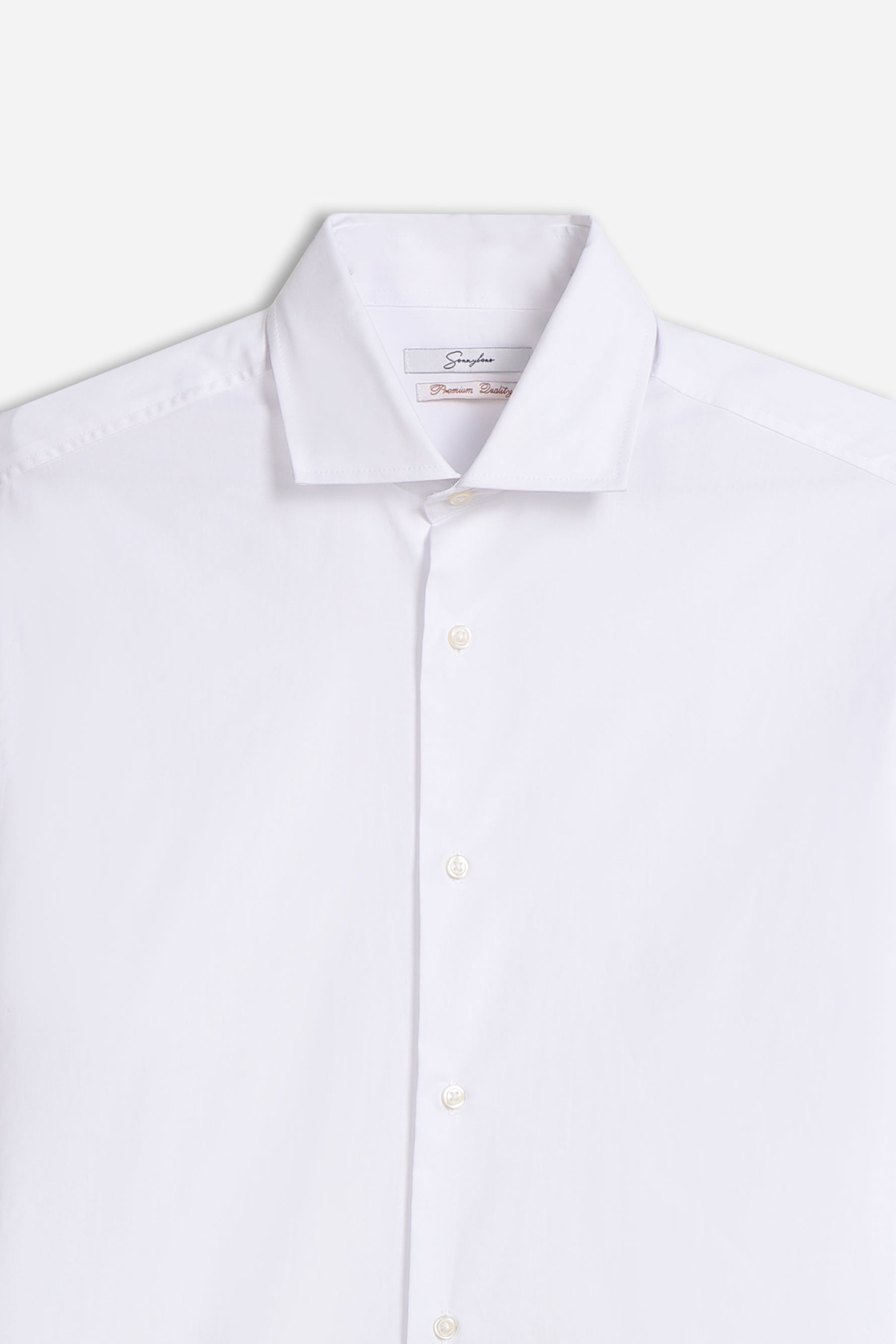 CAMICIA FIL A FIL BIANCO