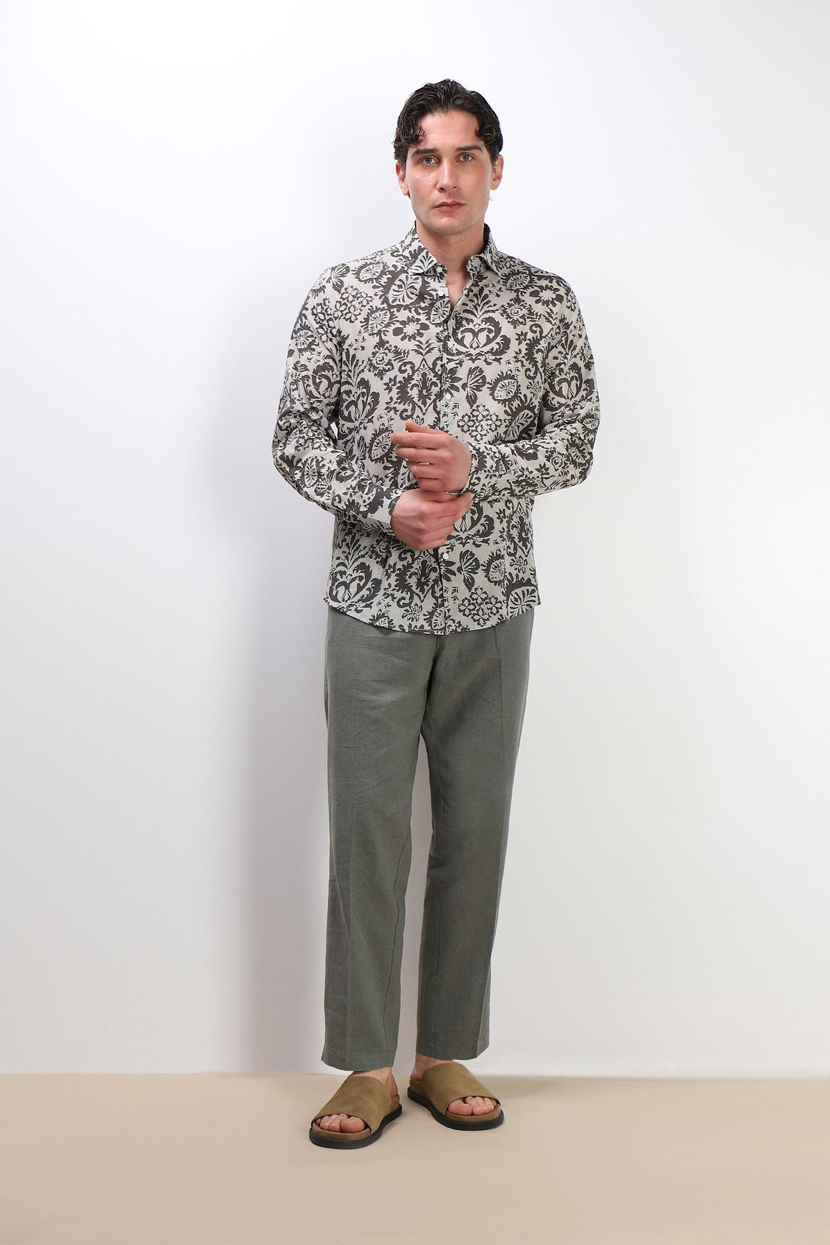 CAMICIA FANTASIA COLLO ITALIANO TORTORA