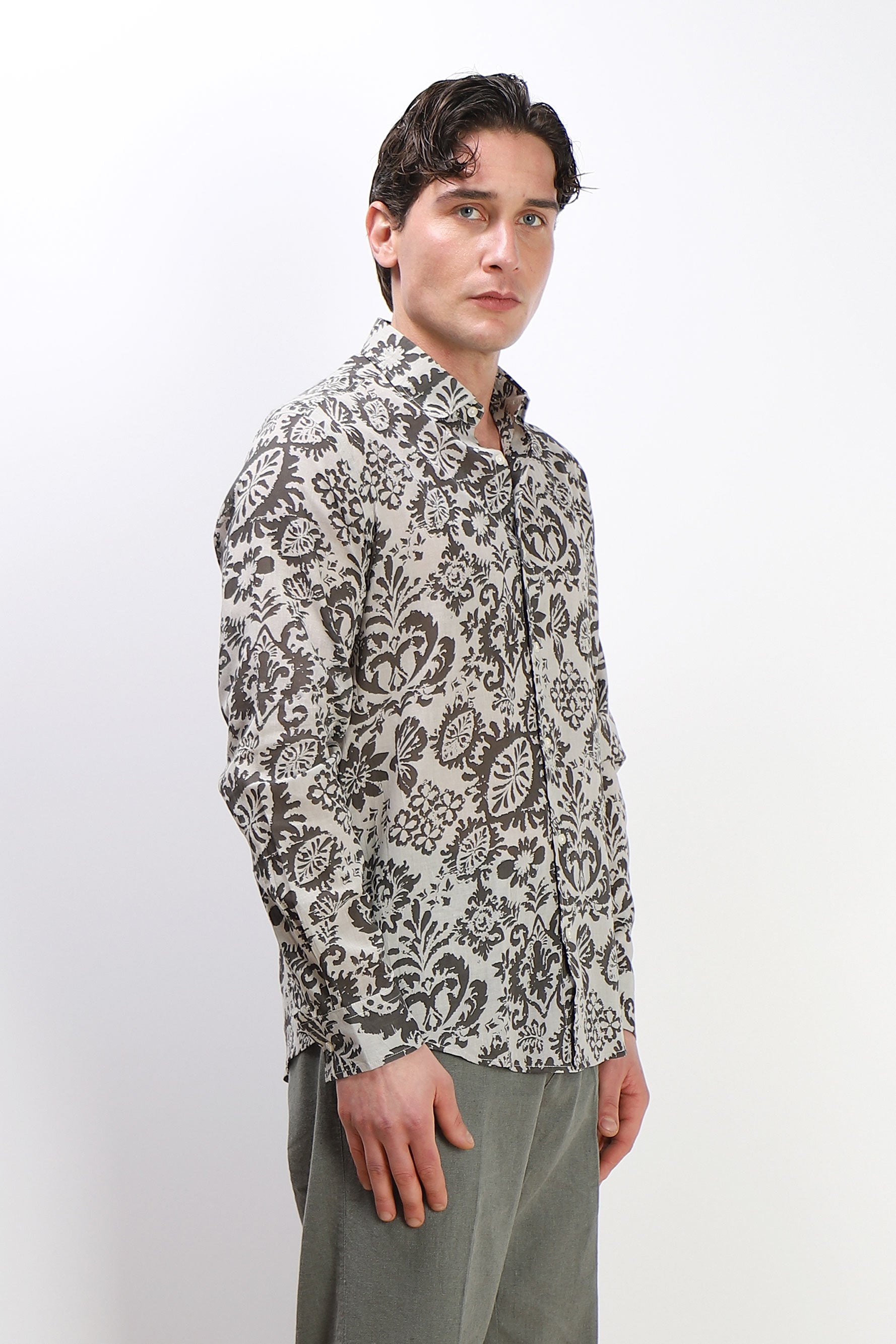 CAMICIA FANTASIA COLLO ITALIANO TORTORA