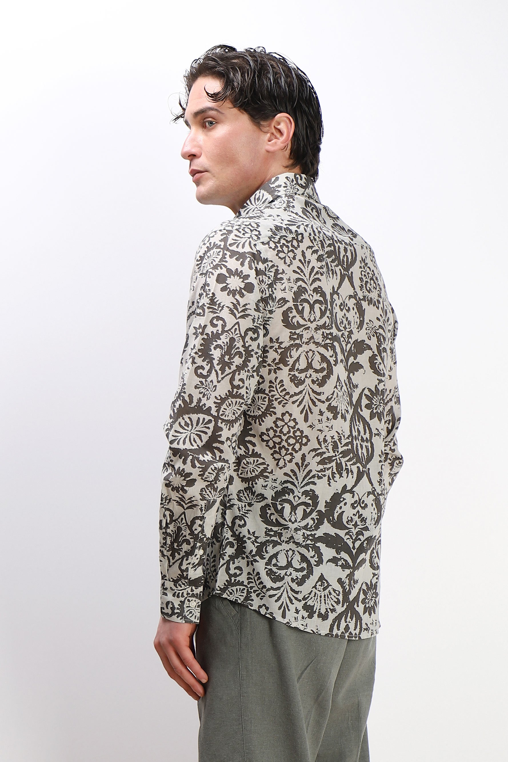 CAMICIA FANTASIA COLLO ITALIANO TORTORA