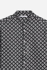 CAMICIA COREANA IN MUSSOLA F NERO