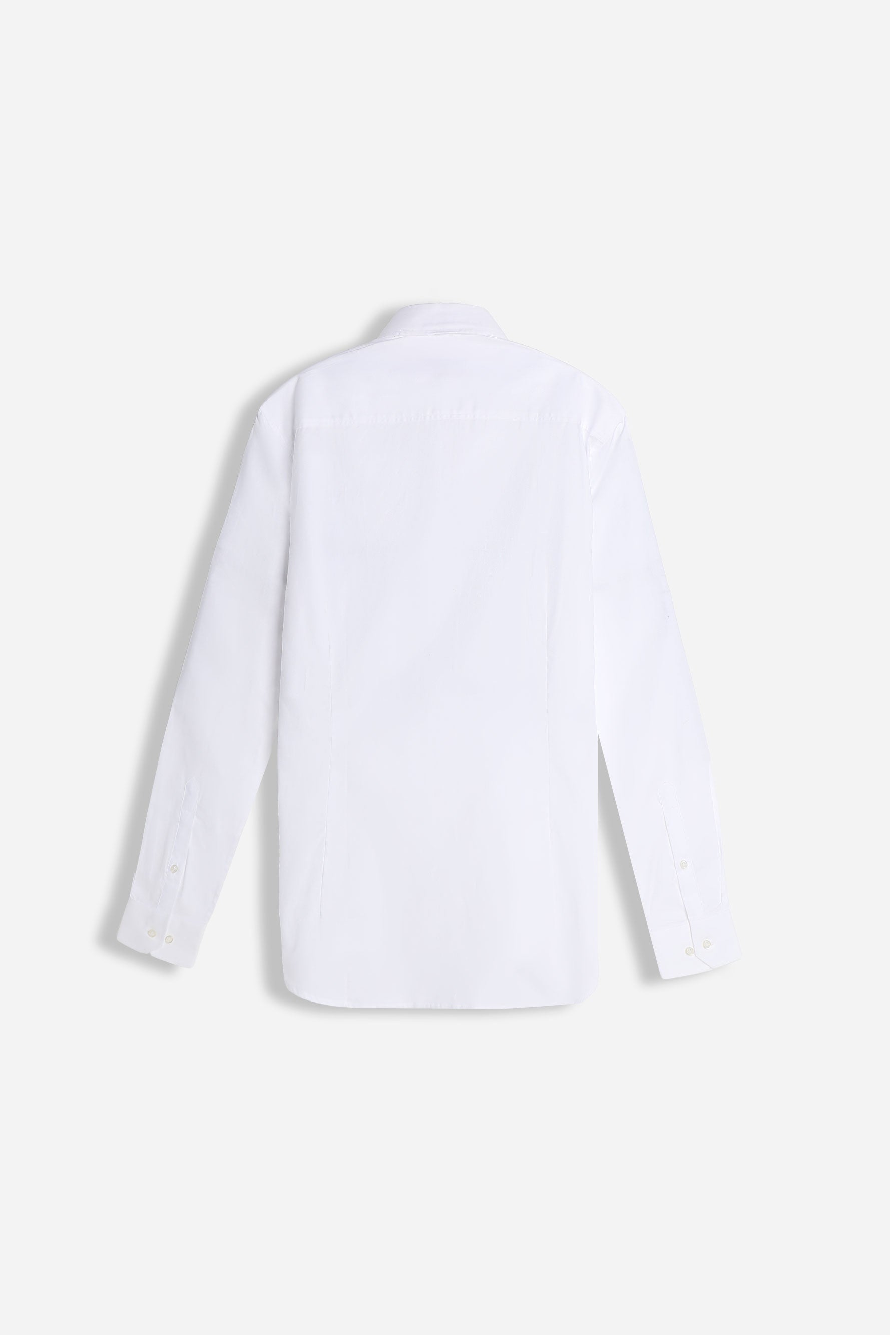 CAMICIA FIL A FIL COLLO FRANCESCE BIANCO