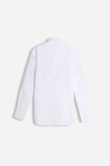 CAMICIA FIL A FIL COLLO FRANCESCE BIANCO