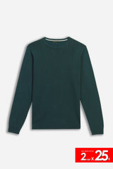 MAGLIA GIROCOLLO BASIC VERDONE