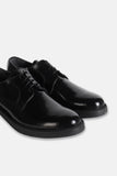 SCARPA STRINGATA DERBY LISCIO NERO - Sonnybono